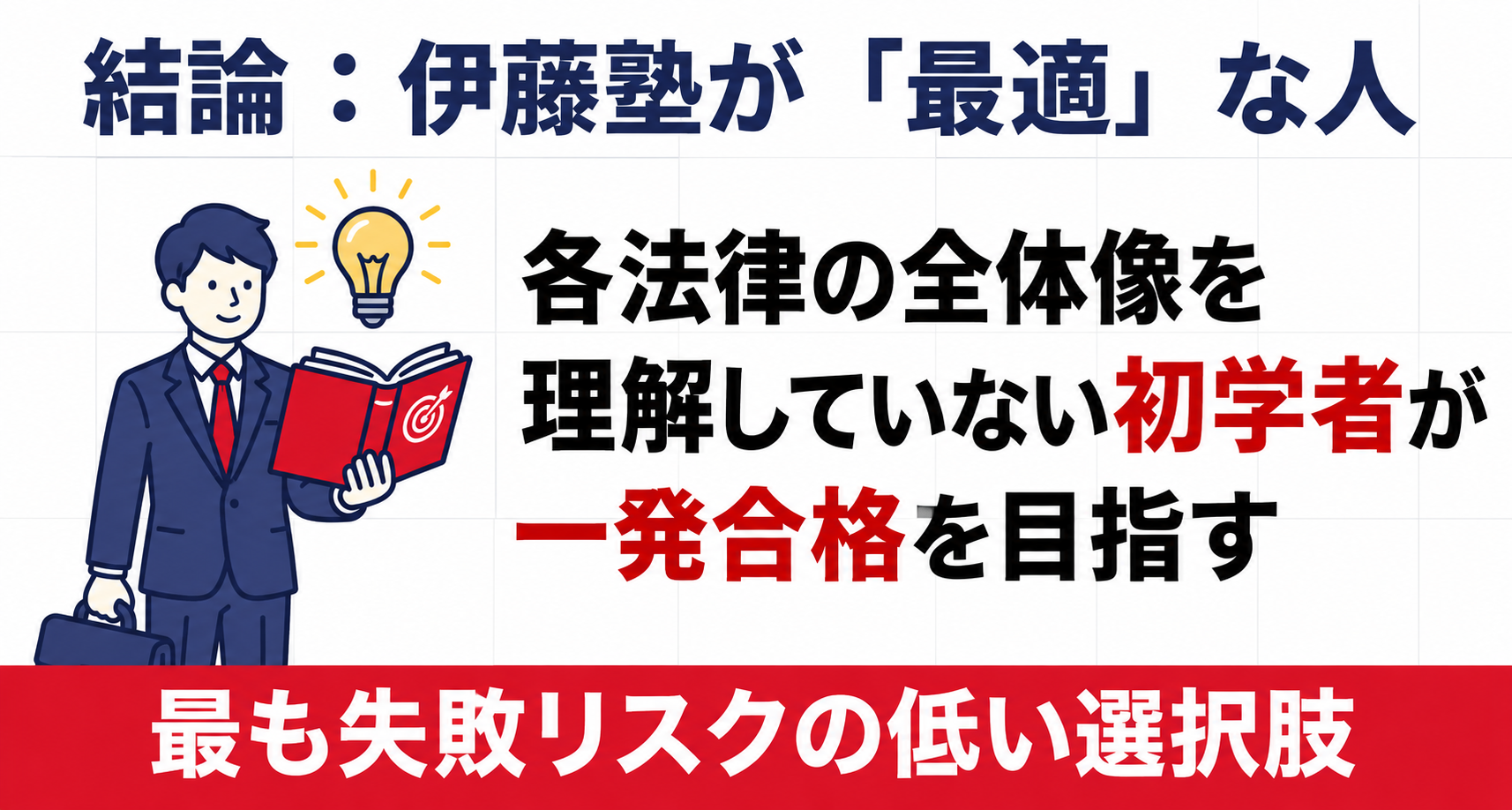 行政書士試験予備校は伊藤塾が最適